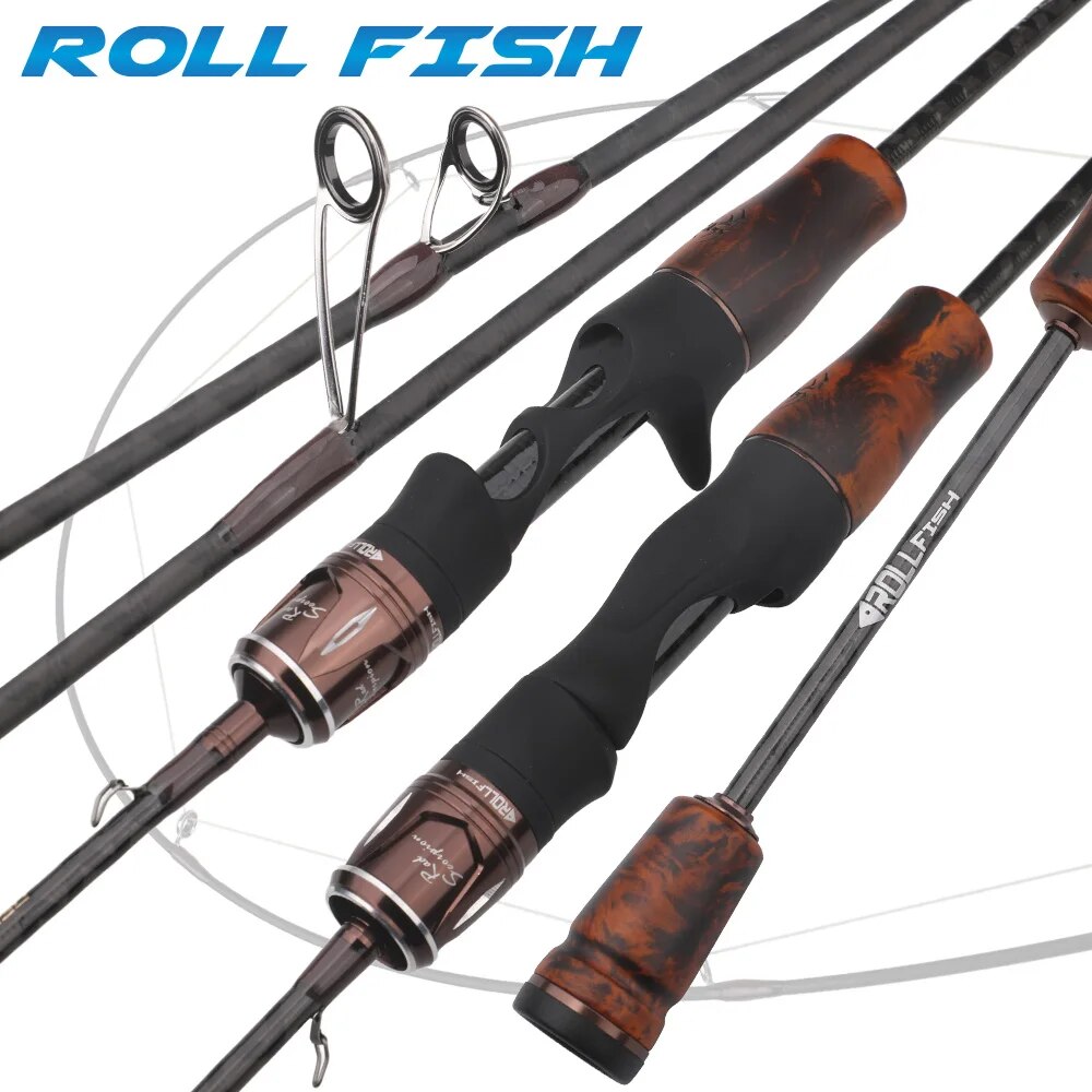 Fishing Equipment Brands - ROLLFISH UL-caña de pescar giratoria para