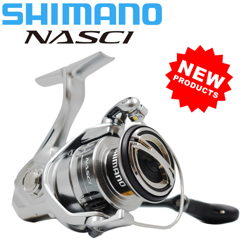 Fishing Equipment Brands - SHIMANO-carrete de pesca giratorio NASCI, 5