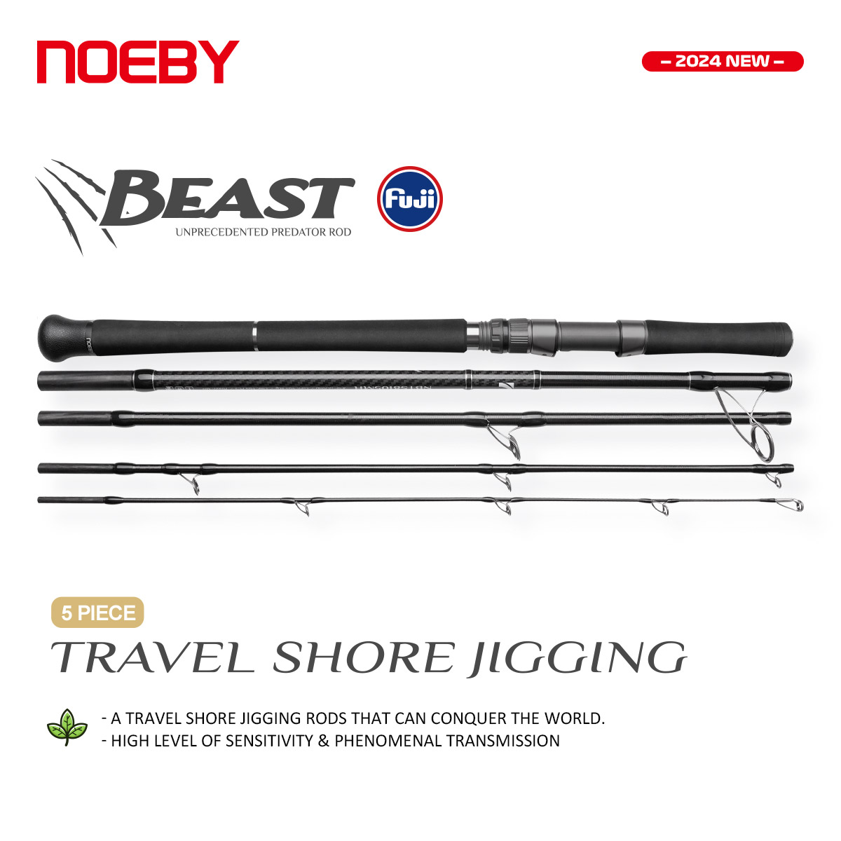 Fishing Equipment Brands - Caña de Pescar NOEBY Beast Travel