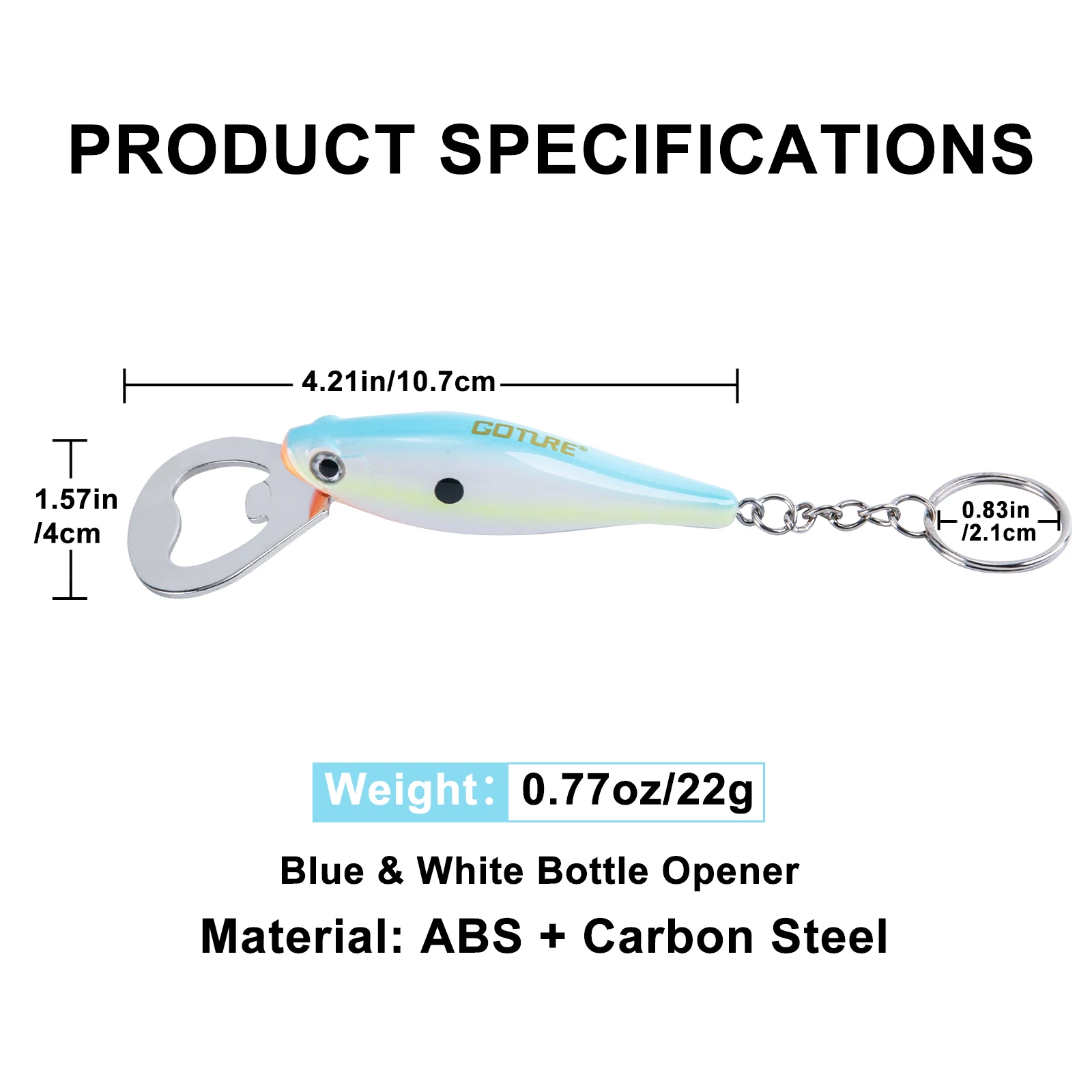 Goture-rebotellas con señuelo  - Fishing Equipment And Tools reseña y precio
