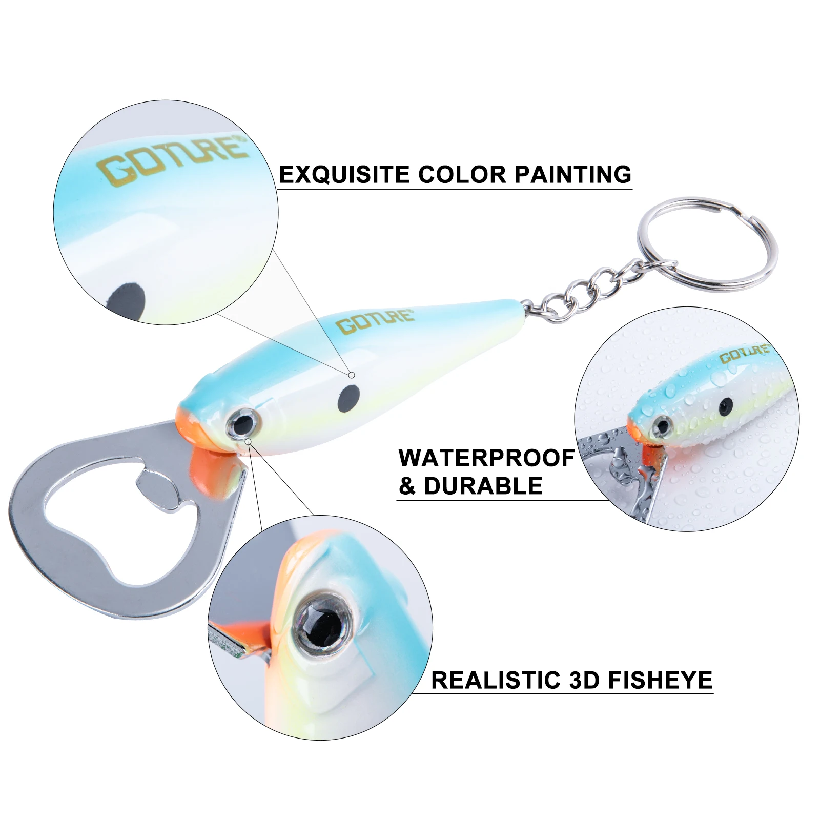 Goture-rebotellas con señuelo  - Fishing Equipment And Tools reseña y precio