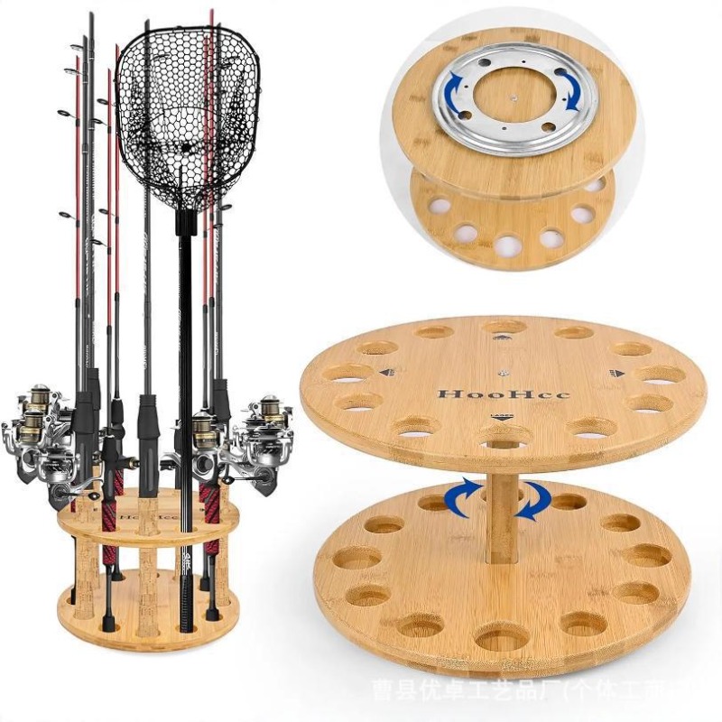 Soporte Giratorio de Madera Ma - Fishing Equipment And Tools reseña y precio