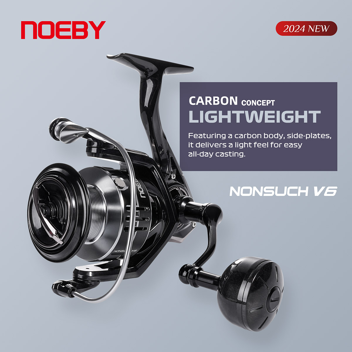 Carrete de pesca giratorio Noe - Fishing Equipment Brands reseña y precio