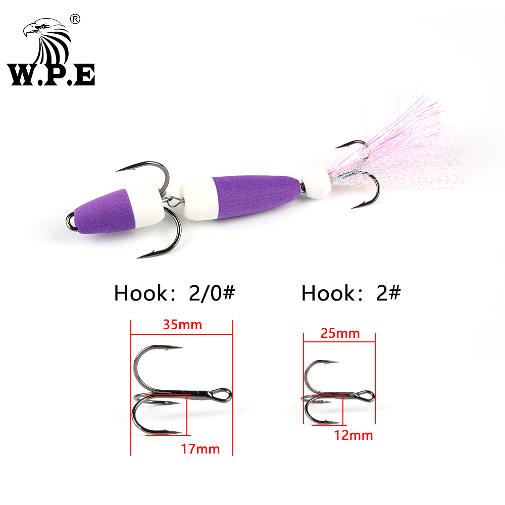 W.P.E nuevo MANDULA 50 colores - Fishing Equipment Brands reseña y precio