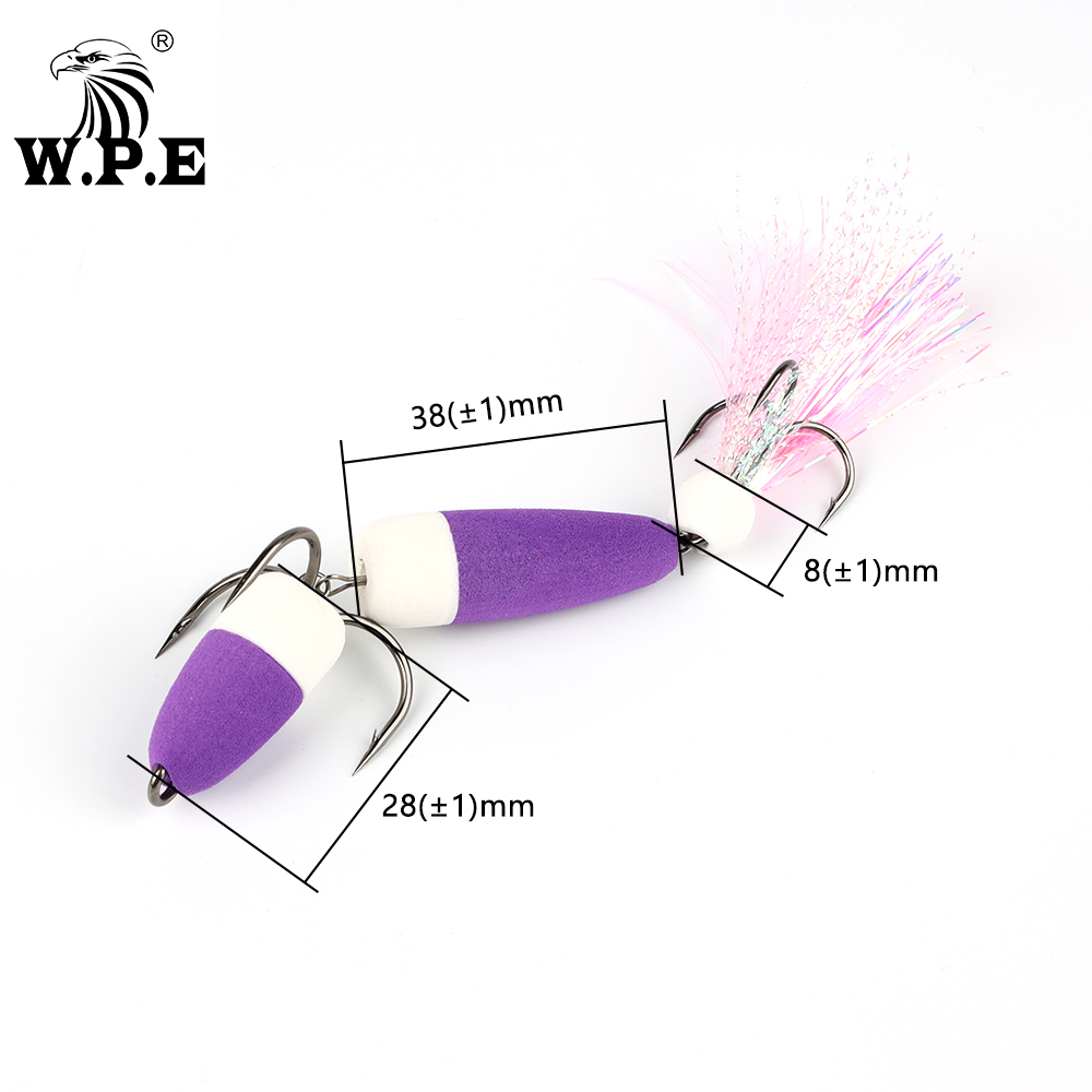 W.P.E nuevo MANDULA 50 colores - Fishing Equipment Brands reseña y precio