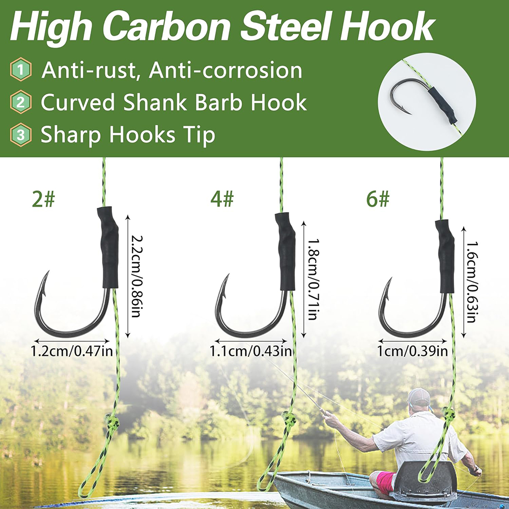 Aparejos de pelo de pesca de c - Fishing Equipment Shop reseña y precio