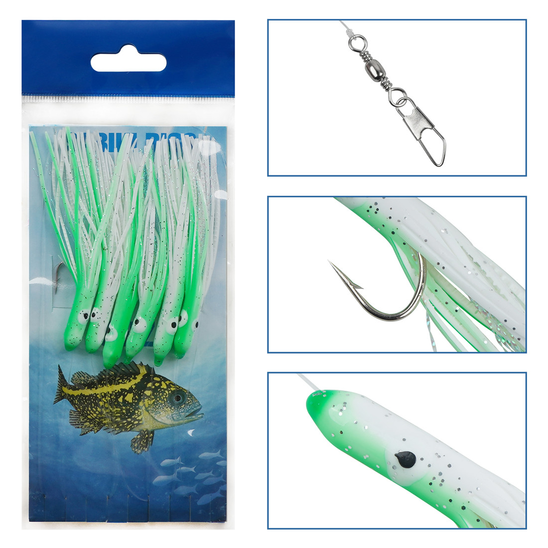 6 Paquetes de señuelos de pesc - Fishing Equipment Shop reseña y precio
