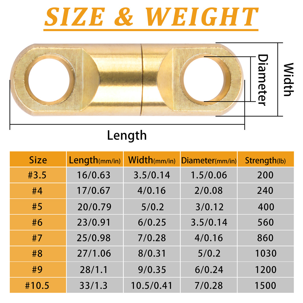 3/5/10/15 Uds. Conector de pes - Fishing Equipment Shop reseña y precio