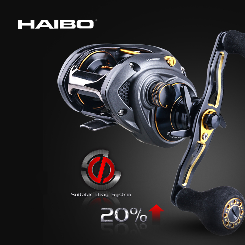 Haibo-carrete De Pesca Baitcas - Fishing Equipment Brands reseña y precio