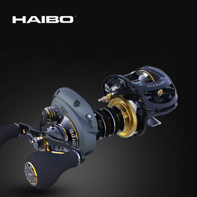 Haibo-carrete De Pesca Baitcas - Fishing Equipment Brands reseña y precio