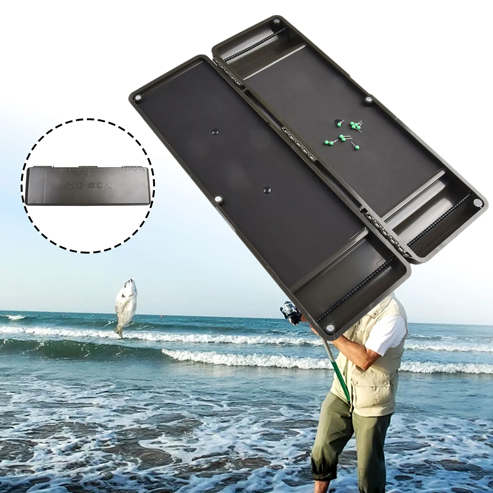 Caja de cables, 1 unidad, caja - Fishing Equipment Brands reseña y precio